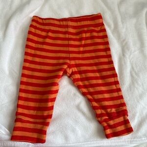 Gerber Orange and Red Baby Pants